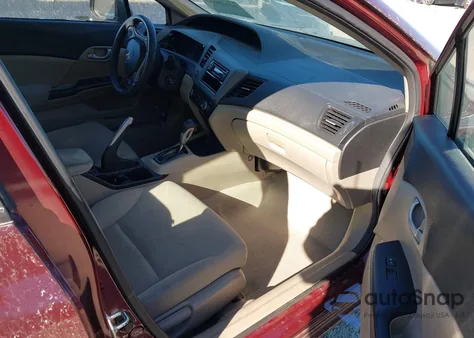 2012 Honda Civic Lx z USA, uszkodzony, nr VIN 2HGFB2F58CH580036